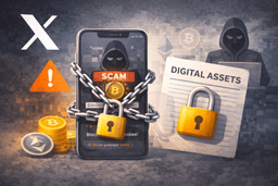 블록미디어 - X, 디지털자산 사기 차단 나선다⋯의심 계정 자동 잠금 도입