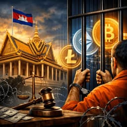 Crypto Breaking - 캄보디아 의회가 암호화폐 사기범들에 대한 가혹한 징역형을 제안함. 이는 암호화폐 관련 범죄에 대한 전 세계적인 규제 및 처벌 강화 흐름의 일환임. 제안된 법안은 투자자 보호를 강화하고 금융 시스템의 안정성을 도모하기 위한 목적을 가지고 있음. 캄보디아와 같은 국가에서의 강력한 규제 도입은 해당 지역의 암호화폐 생태계 발전에 영향을 미칠 수 있음. 동시에 국제적인 협력을 통한 범죄 단속의 필요성을 다시 한번 부각시키는 사례가 됨.